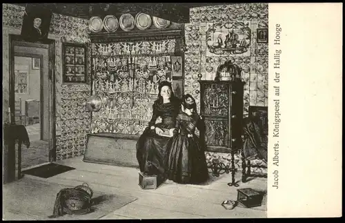 Ansichtskarte Hallig Hooge Jacob Alberts Königspesel Hallig Hooge 1910