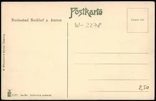 Norddorf  Amrum Noorsaarep | Nordtorp Friesische Stube Pesel Innenansicht 1910