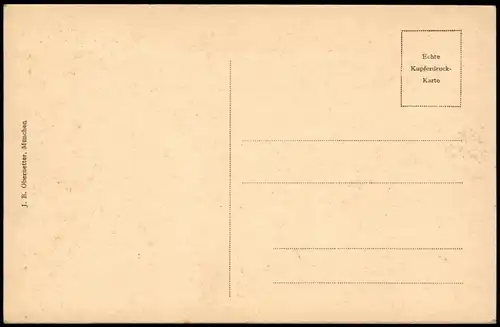 Ansichtskarte München Inneres der VILLA LENBACH, Innenansicht 1920