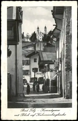 Ansichtskarte Bad Tölz Konradgasse 1939