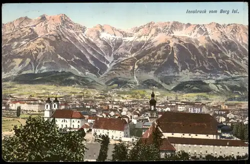 Ansichtskarte Innsbruck Totale. Photochromie 1913