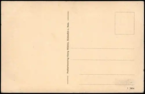Ansichtskarte Rothenfels Stadt und Fähre 1924