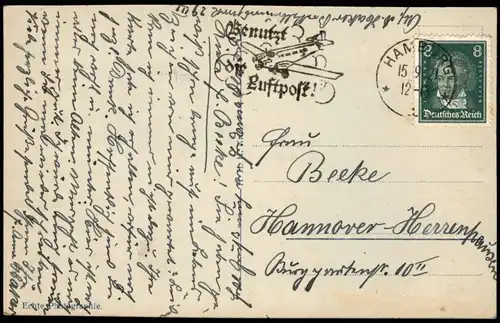 Ansichtskarte Hamburg Alt-Hamburg, Fleet Partie 1927