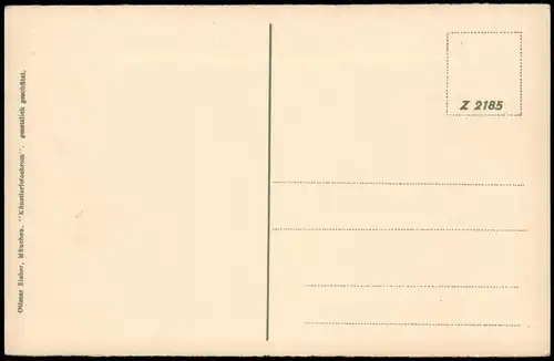 Cartoline Gries-Bozen Bolzano Panorama-Ansicht mit Rosengarten 1910