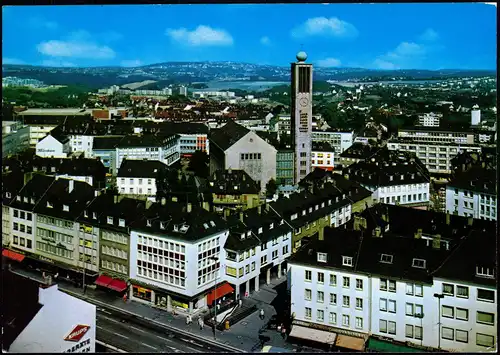 Ansichtskarte Solingen Blick über die Stadt 1988