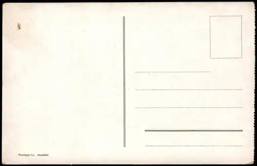 Genf Genève Panorama lle J.-J. Rousseau et Pont du Mont Blanc 1910