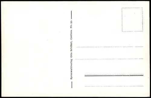 Lehde (Spreewald)-Lübbenau   Spreewald Einfahrt nach Lehde 1910