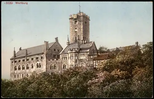 Ansichtskarte Eisenach Wartburg (Castle Building) 1910