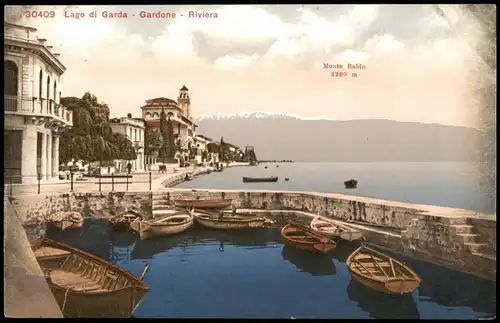 Gardone Riviera Hildebrandsburg Lago di Garda Gardasee Gardone 1910