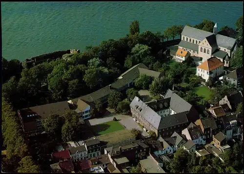 Ansichtskarte Düsseldorf Luftbild Erzbischöfliches Suitbertus Gymnasium 1979