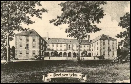 Baltimore GENERAL GERMAN AGED PEOPLES' HOME 22 SOUTH ATHOL AVENUE IRVINGTON 1916