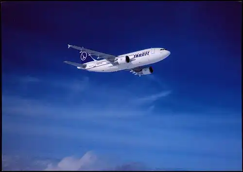 Ansichtskarte  Flugzeug Airplane Avion TAROM Romania Airbus A310-300 1991