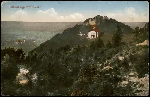 Steinthaleben-Kyffhäuserland Rothenburg im Kyffhäusergebirge 1915