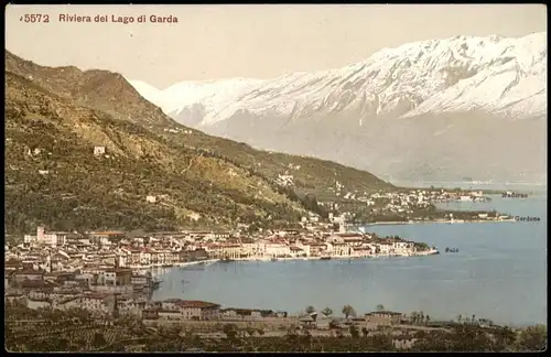 Cartoline Riva del Garda GARDASEE Riviera del Lago di Garda 1910