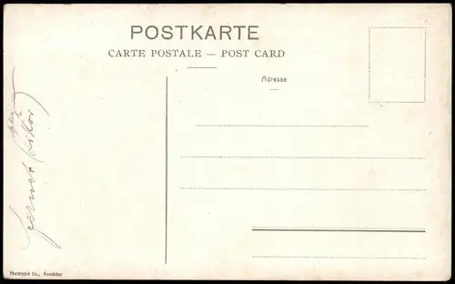 Spiez Ortspanorama mit Simmentalbahn et chemin de fer Montreux-Oberland 1910