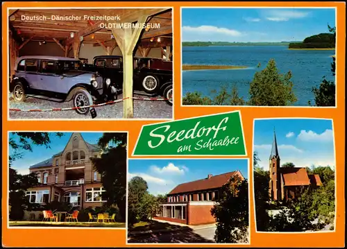 Seedorf (Mölln) SEEDORF/Schaalsee MB mit Deutsch-Dänischer Freizeitpark 1980