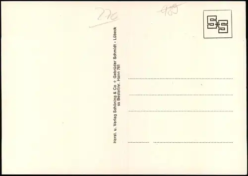 List-Hannover Mehrbildkarte Ansichten der Lister Meile, Geschäfte, Leute 1980