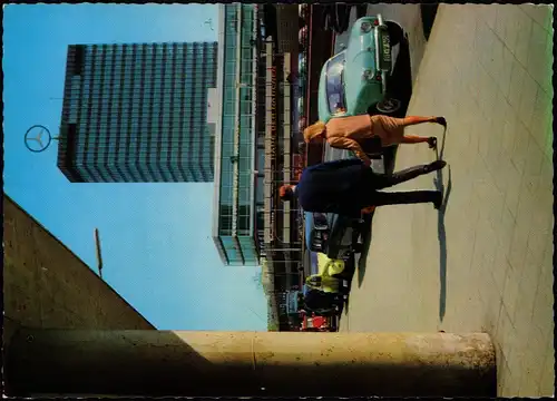 Ansichtskarte Charlottenburg-Berlin Europa-Center, Autos, Personen 1970