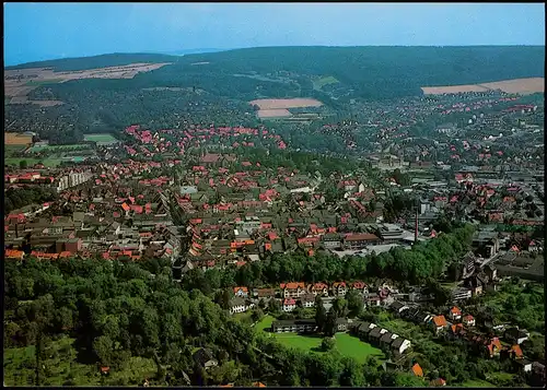 Ansichtskarte Einbeck Luftbild Gesamtansicht vom Flugzeug aus 1980