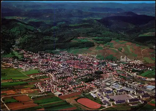 Bergzabern Luftbild Luftaufnahme Gesamtansicht v. Flugzeug aus 1980