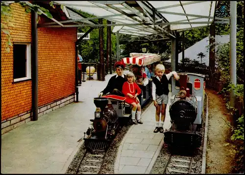 Ansichtskarte Ibbenbüren Sommerrodelbahn Märchenwald Expreß Bahnhof 1975