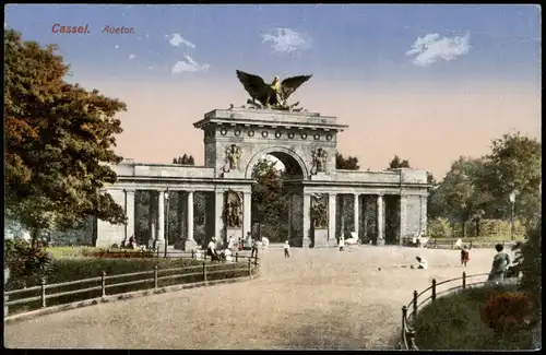 Ansichtskarte Kassel Cassel Partie am Auetor 1910