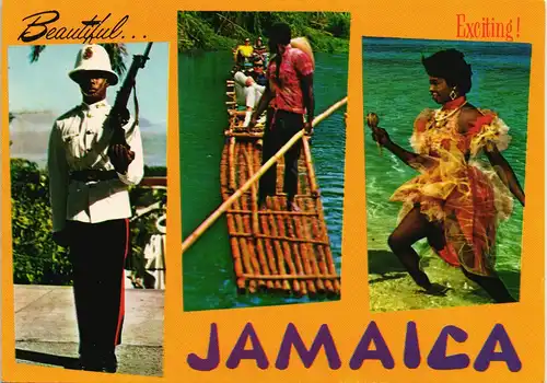 Jamaika  Jamaica Jamaika Karibik Wache Einheimische Native People 1970
