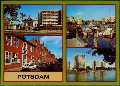 Potsdam "Portal" Holländischen Viertel, Bootshafen an der Neustädter  1986/1987