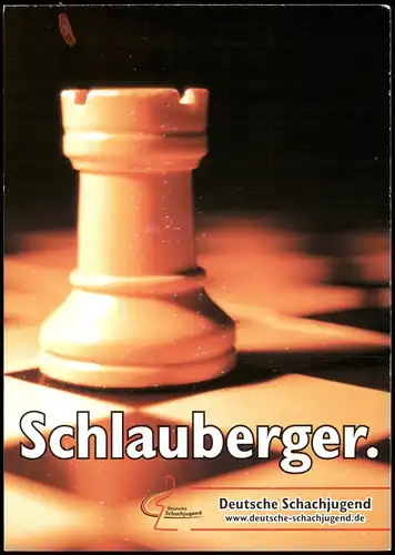 Ansichtskarte  Schach Chess - Spiel Schachjugend Turm Schlauberger 2007