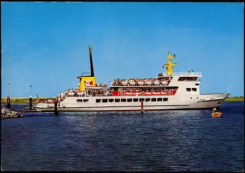 Heiligenhafen Seebäderschiff WAPPEN von HEILIGENHAFEN (Vogelfluglinie) 1977
