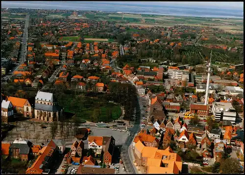 Ansichtskarte Norden Luftbild 1998