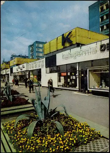 Postcard Kattowitz Katowice Ulica Feliksa Dzierzyskiego 1971