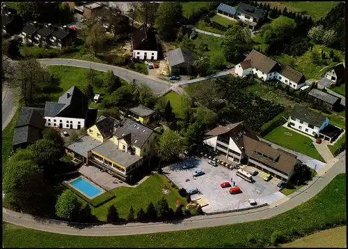 Ansichtskarte Hemer Luftbild Begegnungszentrum Frönsberg 1990