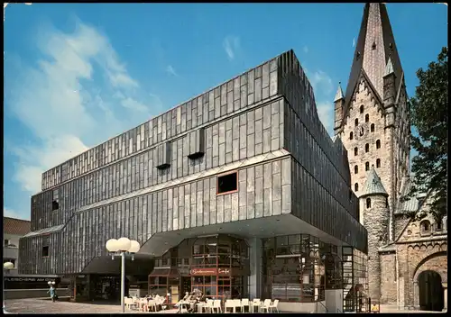 Ansichtskarte Paderborn Dom und Diözesanmuseum 1970