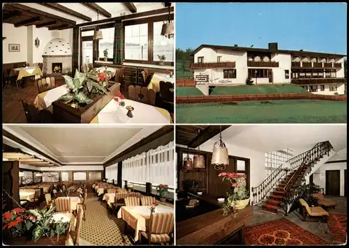 Bösingen-Pfalzgrafenweiler HOTEL MANDELBERG Innen und Außenansichten 1975