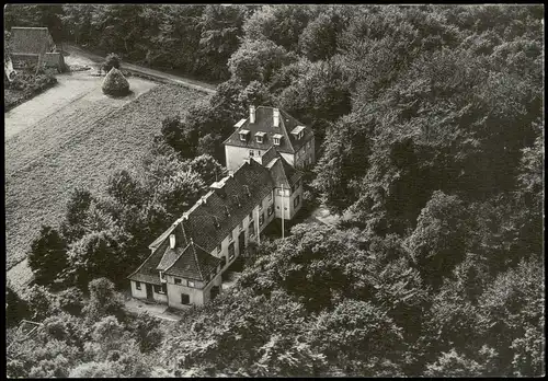 Recklinghausen Luftaufnahme Jugendherberge Oer Sinsener Str. 1950