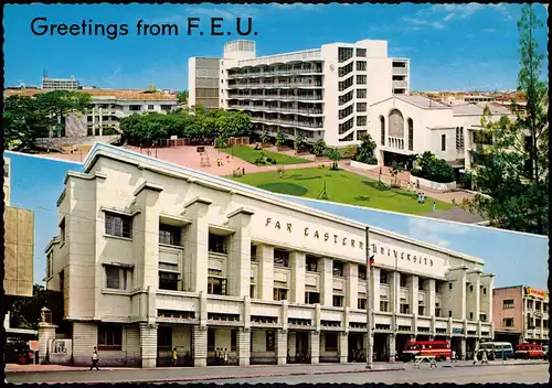 Philippines The Far Eastern University PHILIPPINES Greetings from F. E.U. 1975