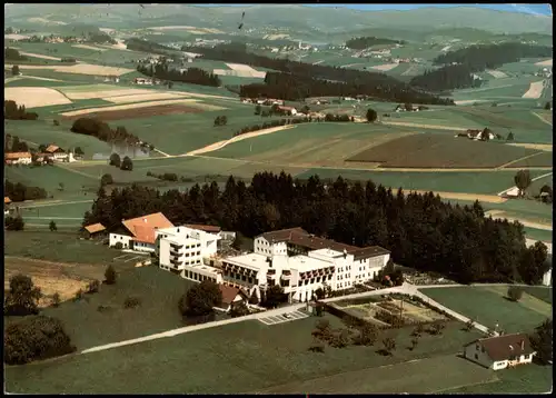 Büchlberg Kinderheim St. Josef aus der Vogelschau-Perspektive 1980