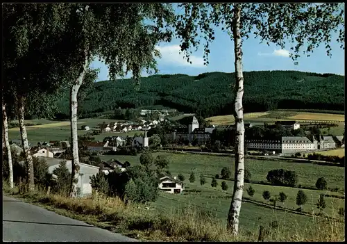 Ansichtskarte Schmallenberg Panorama-Ansicht 1980