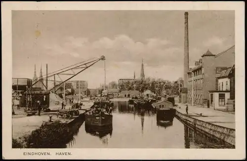 Postkaart Eindhoven Hafen Haven 1928
