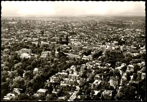 Ansichtskarte Wiesbaden Luftbild Großraum 1966