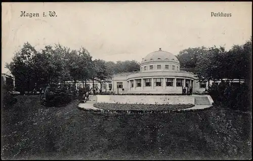 Ansichtskarte Hagen (Westfalen) Parkhaus 1909