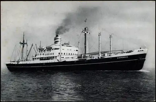 Schiffe/Schifffahrt - Dampfer Diemerdyk Holland-America Line 1958
