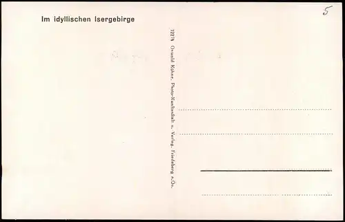 Greiffenberg Gryfów Śląski Burgruine Greiffenstein - Isergebirge 1929