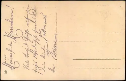 CPA Kolmar Colmar Partie beim Rösselmann-Denkmal. Elsaß 1914