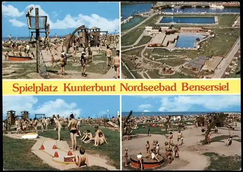 Bensersiel-Esens Spielplatz Kunterbunt Nordseebad Bensersiel 1990