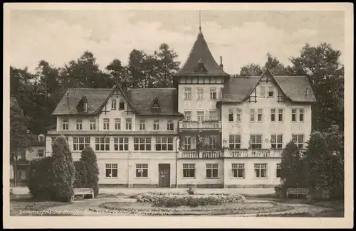 Postcard Schluckenau Šluknov Karltal-Kurhotel 1916