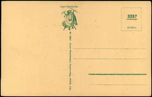 Postcard Krummhübel Karpacz Totale mit Schneekoppe 1922