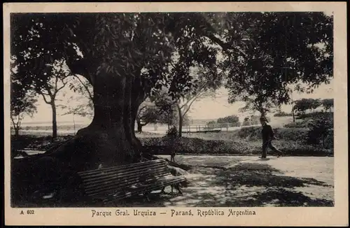 .Argentinen .Argentina Paraná, República Argentina Parque Gral. Urquiza 1927