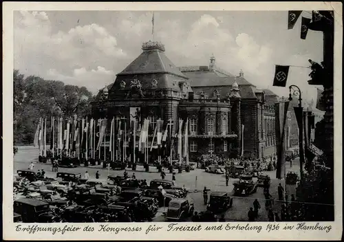 Hamburg Eröffnungsfeier des Kongresses für Freizeit und Erholung 1936
